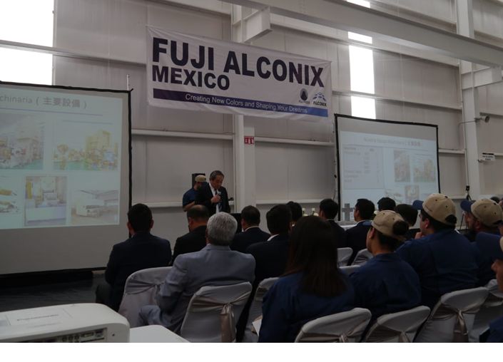 FUJI ALCONIX MEXICO　開所式を執り行いました